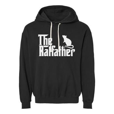Funny Rat Owner Gift Of The Rat Father Dad Garment-Dyed Fleece Hoodie