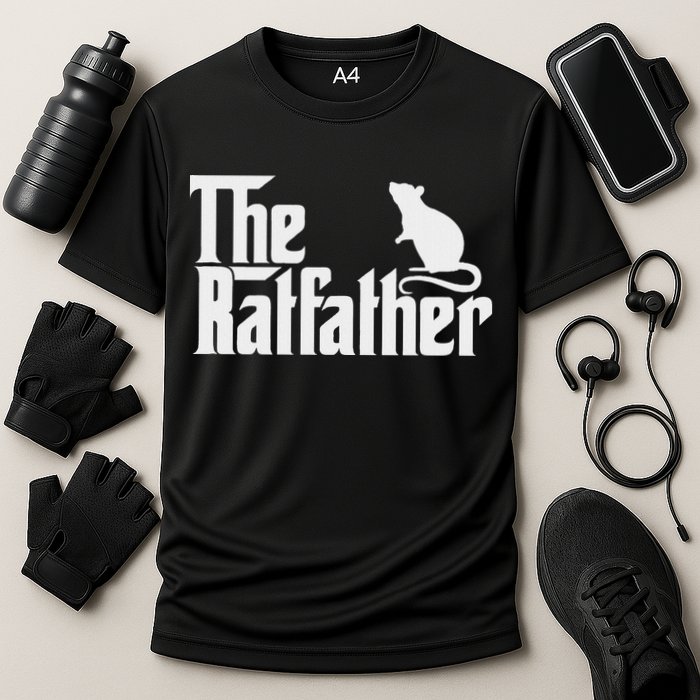 Funny Rat Owner Gift Of The Rat Father Dad Cooling Performance Crew T-Shirt