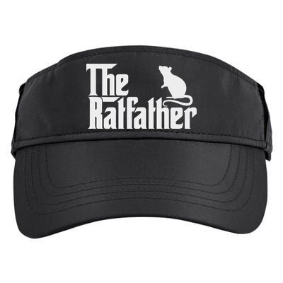 Funny Rat Owner Gift Of The Rat Father Dad Adult Drive Performance Visor