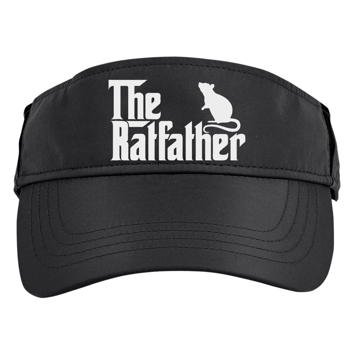 Funny Rat Owner Gift Of The Rat Father Dad Adult Drive Performance Visor
