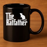 Funny Rat Owner Gift Of The Rat Father Dad 11oz C Handle Ceramic Mug