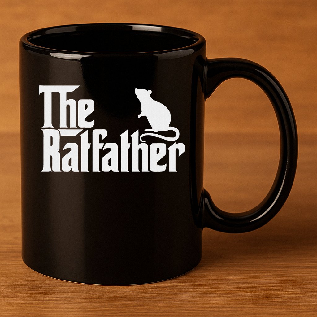 Funny Rat Owner Gift Of The Rat Father Dad 11oz C Handle Ceramic Mug
