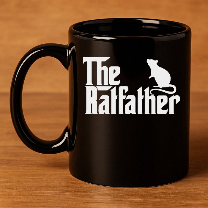 Funny Rat Owner Gift Of The Rat Father Dad 11oz C Handle Ceramic Mug