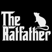 Funny Rat Owner Gift Of The Rat Father Dad 16 in Basic Backpack