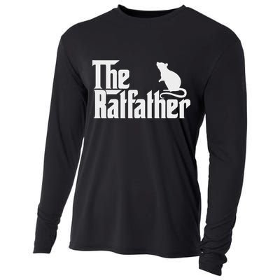 Funny Rat Owner Gift Of The Rat Father Dad Cooling Performance Long Sleeve Crew