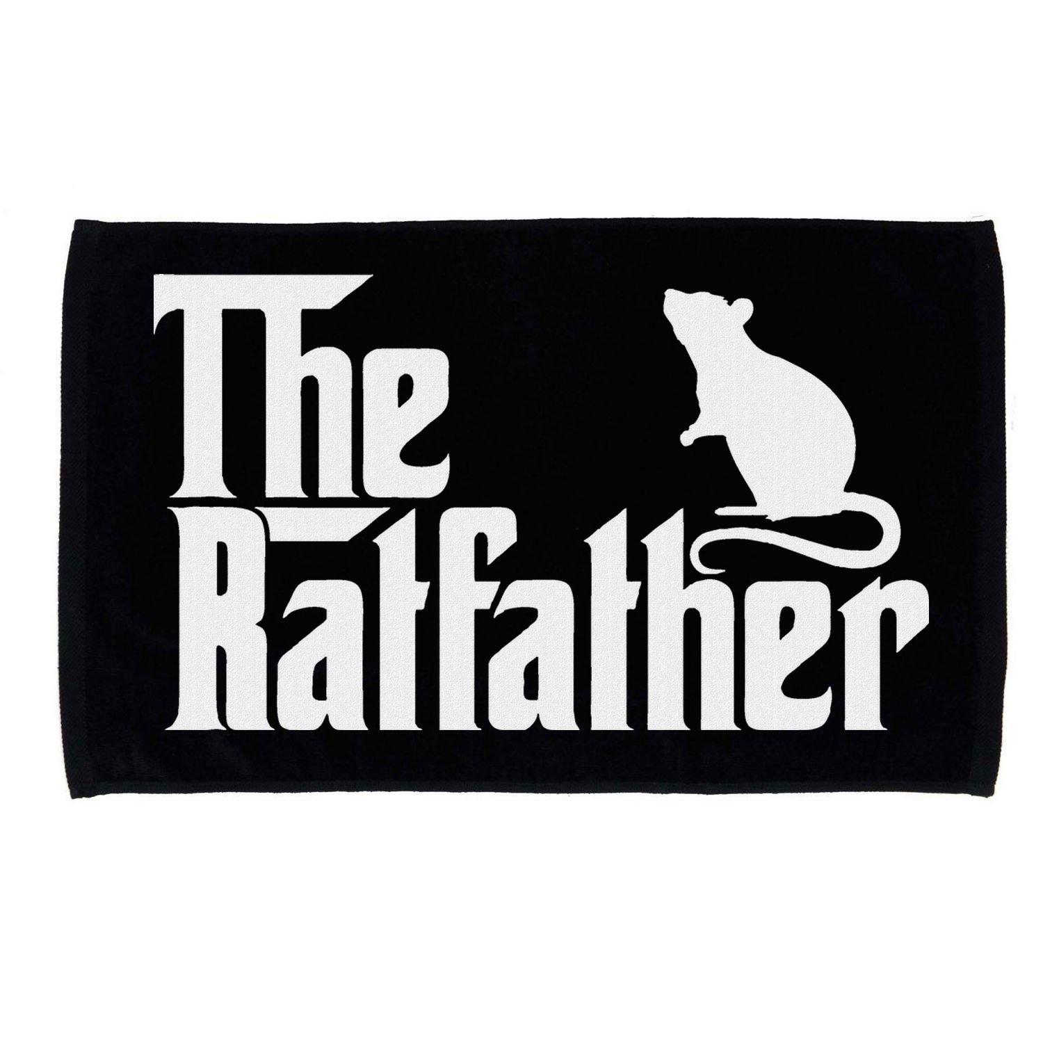 Funny Rat Owner Gift Of The Rat Father Dad Microfiber Hand Towel