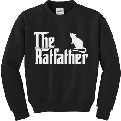 Funny Rat Owner Gift Of The Rat Father Dad Kids Sweatshirt