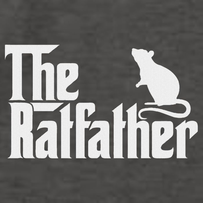 Funny Rat Owner Gift Of The Rat Father Dad Vector Backpack