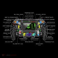 Formula Racing Open Wheel Car Fan Steering Wheel Explained Mesh Reversible Basketball Jersey Tank
