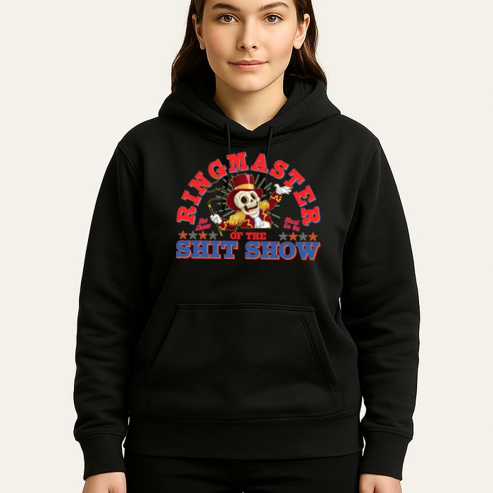 Funny Ringmaster Of The Shit Show The Show Must Go On Hoodie