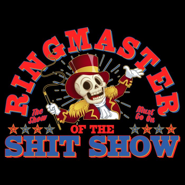 Funny Ringmaster Of The Shit Show The Show Must Go On City Backpack