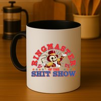 Funny Ringmaster Of The Shit Show The Show Must Go On Mug