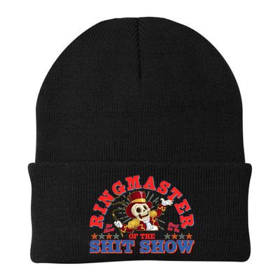 Funny Ringmaster Of The Shit Show The Show Must Go On Beanie