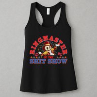 Funny Ringmaster Of The Shit Show The Show Must Go On Womens Tank Top