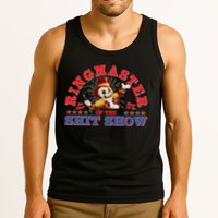 Funny Ringmaster Of The Shit Show The Show Must Go On Tank Top