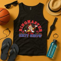 Funny Ringmaster Of The Shit Show The Show Must Go On Tank Top