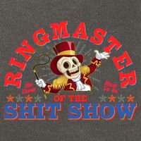 Funny Ringmaster Of The Shit Show The Show Must Go On Cotton Canvas Backpack