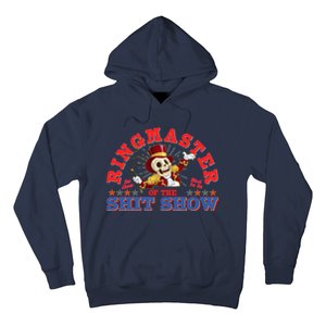 Funny Ringmaster Of The Shit Show The Show Must Go On Hoodie