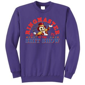 Funny Ringmaster Of The Shit Show The Show Must Go On Sweatshirt