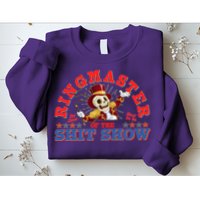 Funny Ringmaster Of The Shit Show The Show Must Go On Sweatshirt