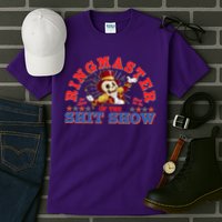 Funny Ringmaster Of The Shit Show The Show Must Go On Tall T-Shirt