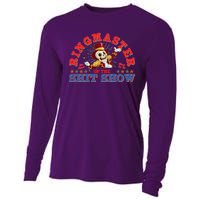 Funny Ringmaster Of The Shit Show The Show Must Go On Cooling Performance Long Sleeve Crew