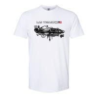 Formula Racing Open Wheel Car Las Vegas Circuit Usa Flag Softstyle CVC T-Shirt