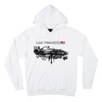 Formula Racing Open Wheel Car Las Vegas Circuit Usa Flag Hoodie