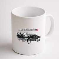 Formula Racing Open Wheel Car Las Vegas Circuit Usa Flag Mug