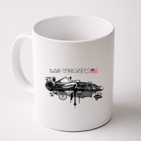 Formula Racing Open Wheel Car Las Vegas Circuit Usa Flag Mug