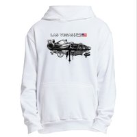 Formula Racing Open Wheel Car Las Vegas Circuit Usa Flag Urban Pullover Hoodie