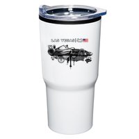 Formula Racing Open Wheel Car Las Vegas Circuit Usa Flag Tumbler