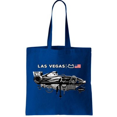 Formula Racing Open Wheel Car Las Vegas Circuit Usa Flag Gift Bag