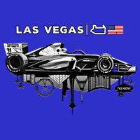 Formula Racing Open Wheel Car Las Vegas Circuit Usa Flag Gift Bag