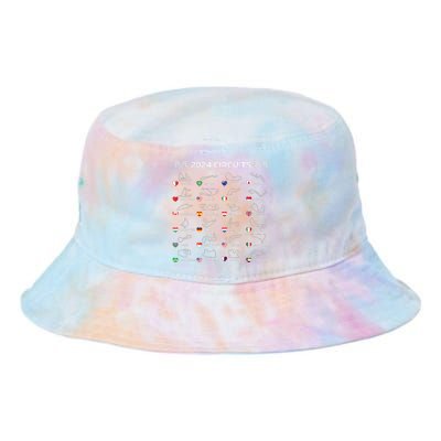 Formula Racing Open Wheel Race Car Fan World Circuits 2024 Tie Dye Newport Bucket Hat