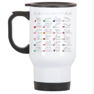 Formula Racing Open Wheel Race Car Fan World Circuits 2024 Stainless Steel Travel Mug