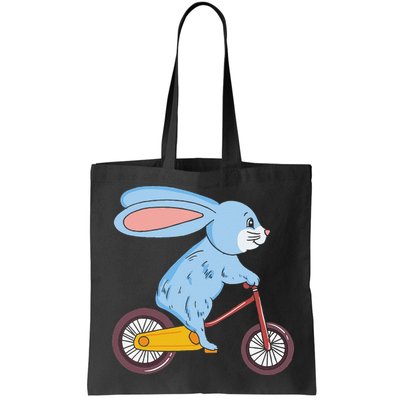 Funny Rabbit On Bicycle Mountain Biking Cycling Cyclist Bag