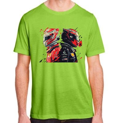 Formula Racing Open Wheel Race Car Drivers Adult ChromaSoft Performance T-Shirt