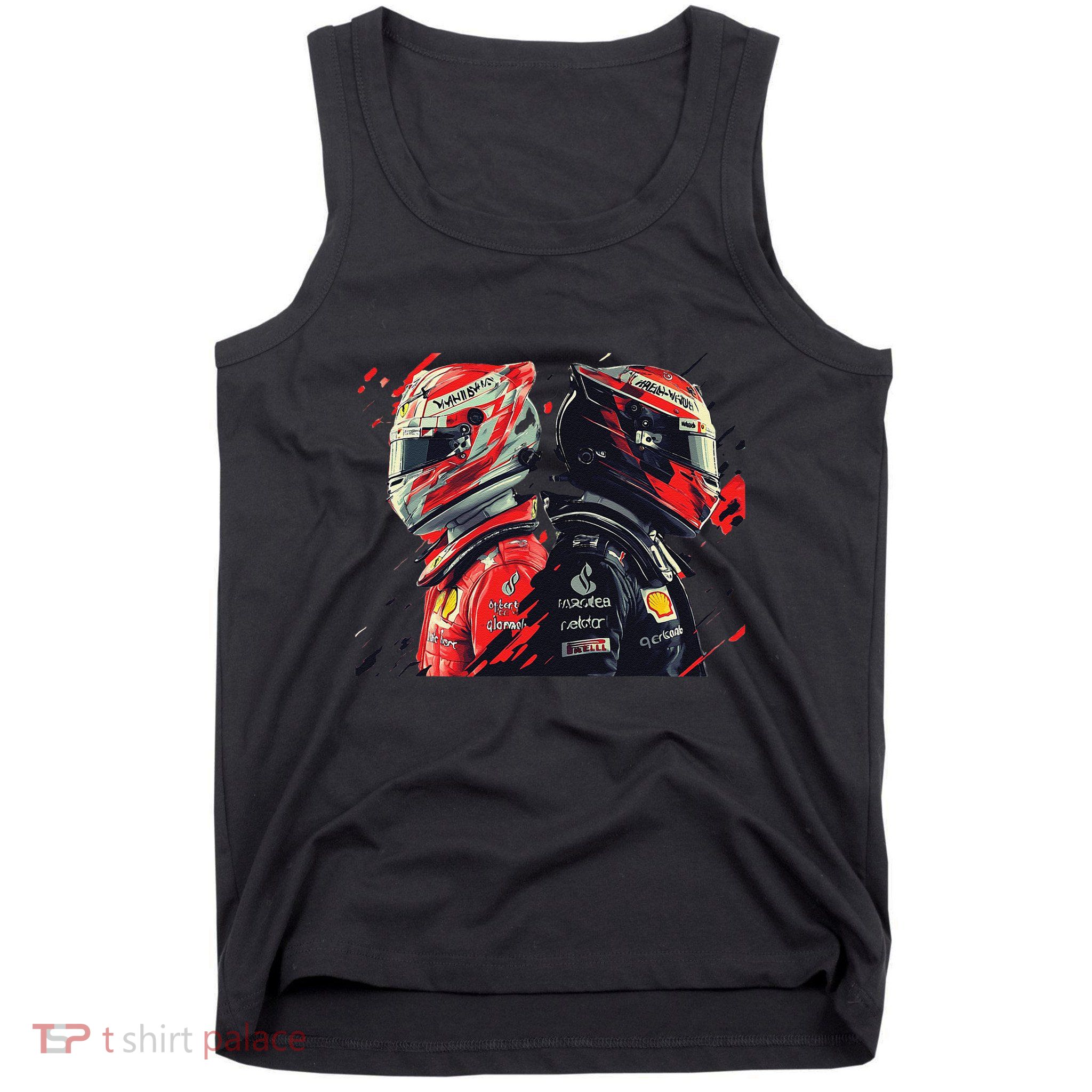 Formula Racing Open Wheel Race Car Drivers Tank Top
