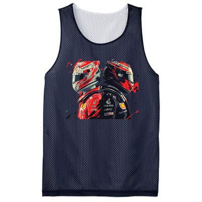 Formula Racing Open Wheel Race Car Drivers Mesh Reversible Basketball Jersey Tank