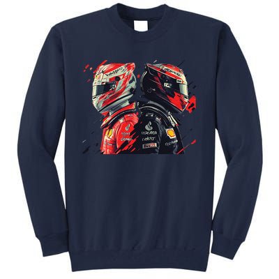 Formula Racing Open Wheel Race Car Drivers Tall Sweatshirt