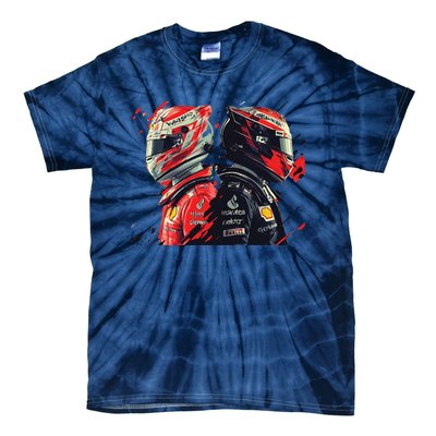 Formula Racing Open Wheel Race Car Drivers Tie-Dye T-Shirt