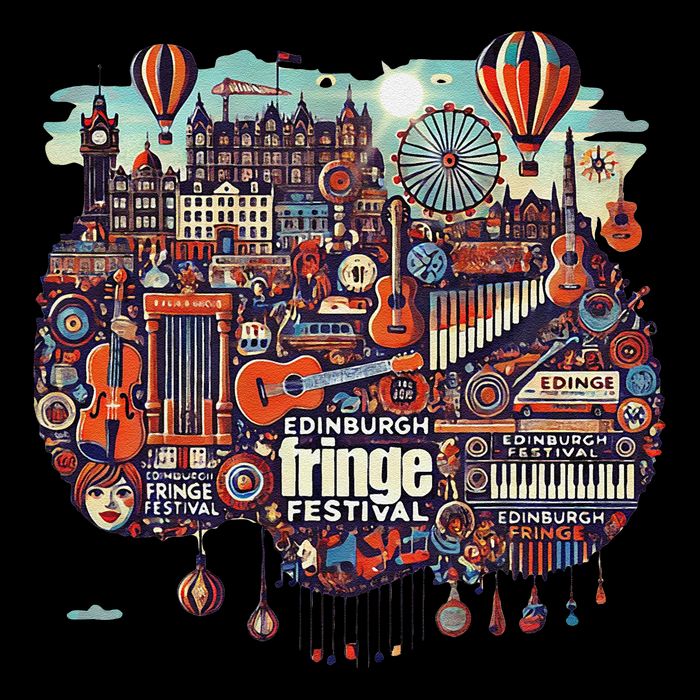 Funny Rhythm Of Celebration Edinburgh Fringe Festival City Backpack