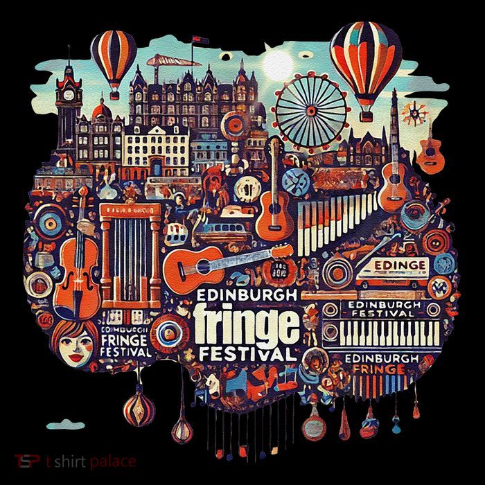 Funny Rhythm Of Celebration Edinburgh Fringe Festival Sustainable Bucket Hat