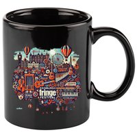 Funny Rhythm Of Celebration Edinburgh Fringe Festival 11oz C Handle Ceramic Mug