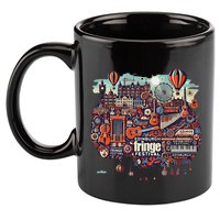 Funny Rhythm Of Celebration Edinburgh Fringe Festival 11oz C Handle Ceramic Mug