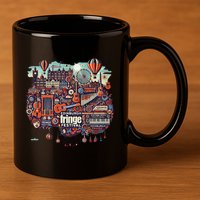 Funny Rhythm Of Celebration Edinburgh Fringe Festival 11oz C Handle Ceramic Mug