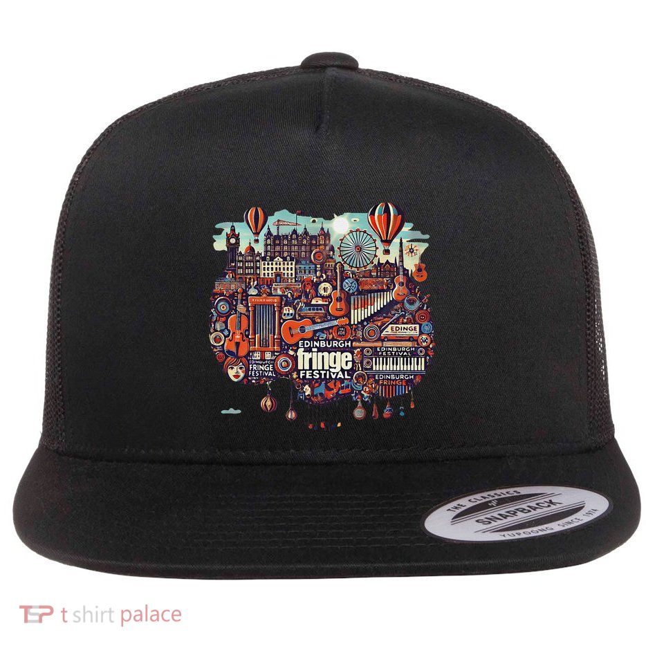 Funny Rhythm Of Celebration Edinburgh Fringe Festival Flatbill Hat