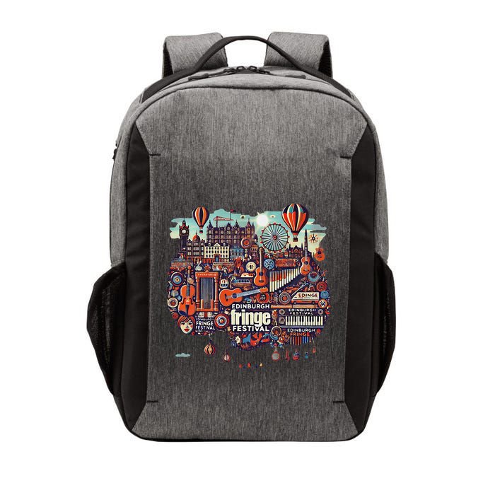Funny Rhythm Of Celebration Edinburgh Fringe Festival Vector Backpack