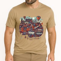 Funny Rhythm Of Celebration Edinburgh Fringe Festival Cooling Performance Crew T-Shirt